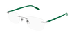004 silver green transpar