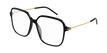 001 black gold transparen